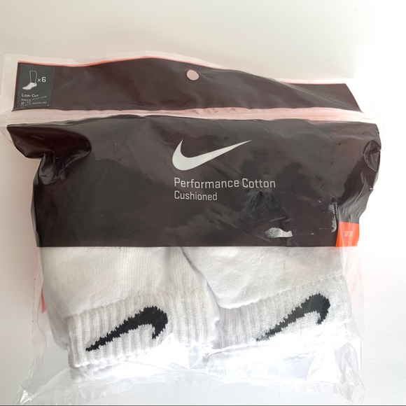 Nike Men’s Low Cut Socks 6 count - L (8-12) NEW - Picture 2 of 6